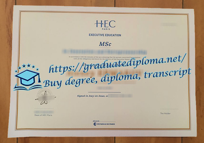 HEC Paris diploma