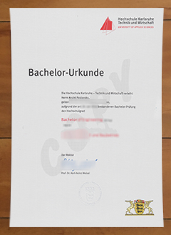 Hochschule Karlsruhe degree