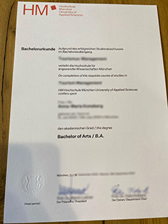 Hochschule München degree