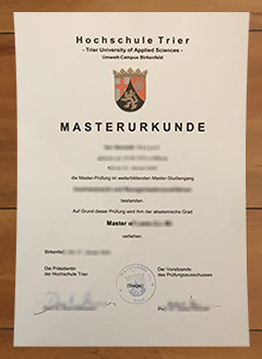 Hochschule Trier degree