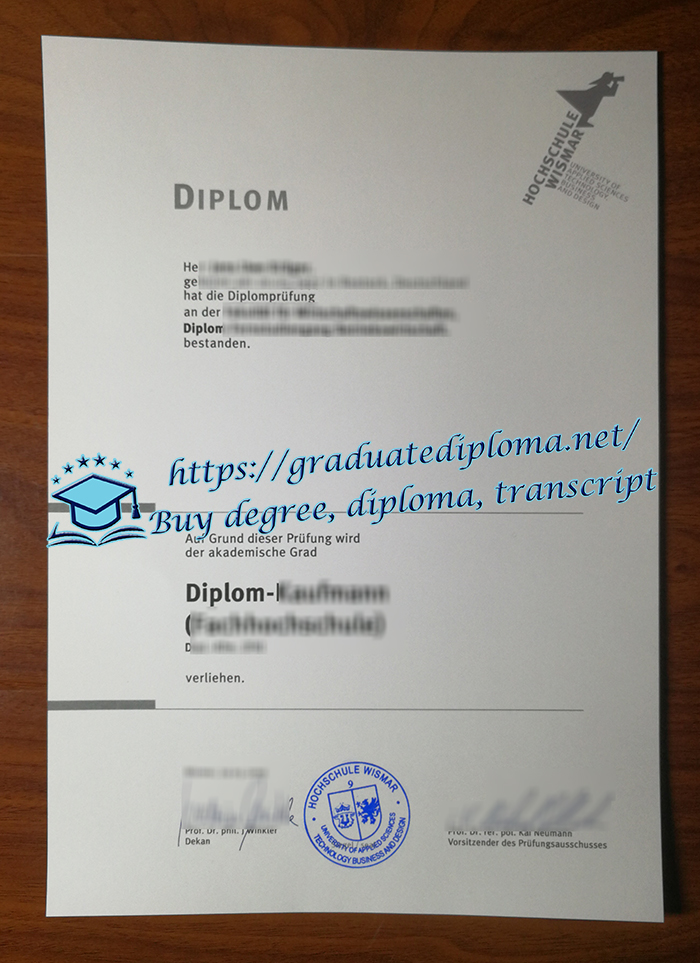 Hochschule Wismar diploma