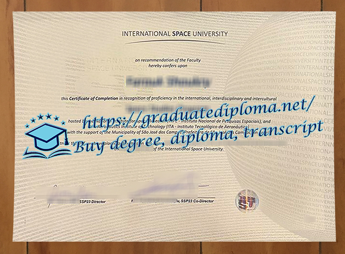International Space University diploma