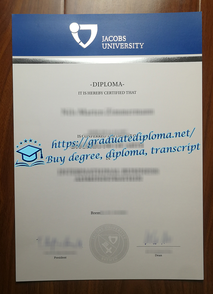 Jacobs University Bremen diploma