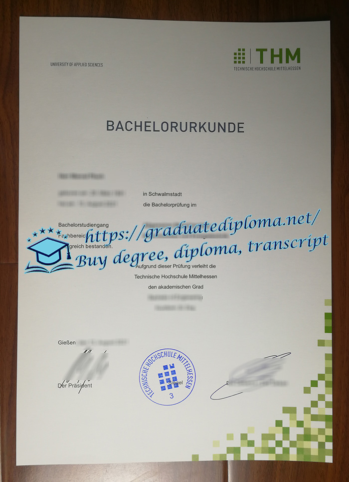 Technische Hochschule Mittelhessen diploma