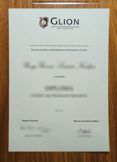 Glion Institute of Higher Education degree