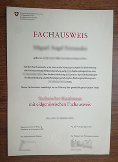 Eidg. Fachausweis