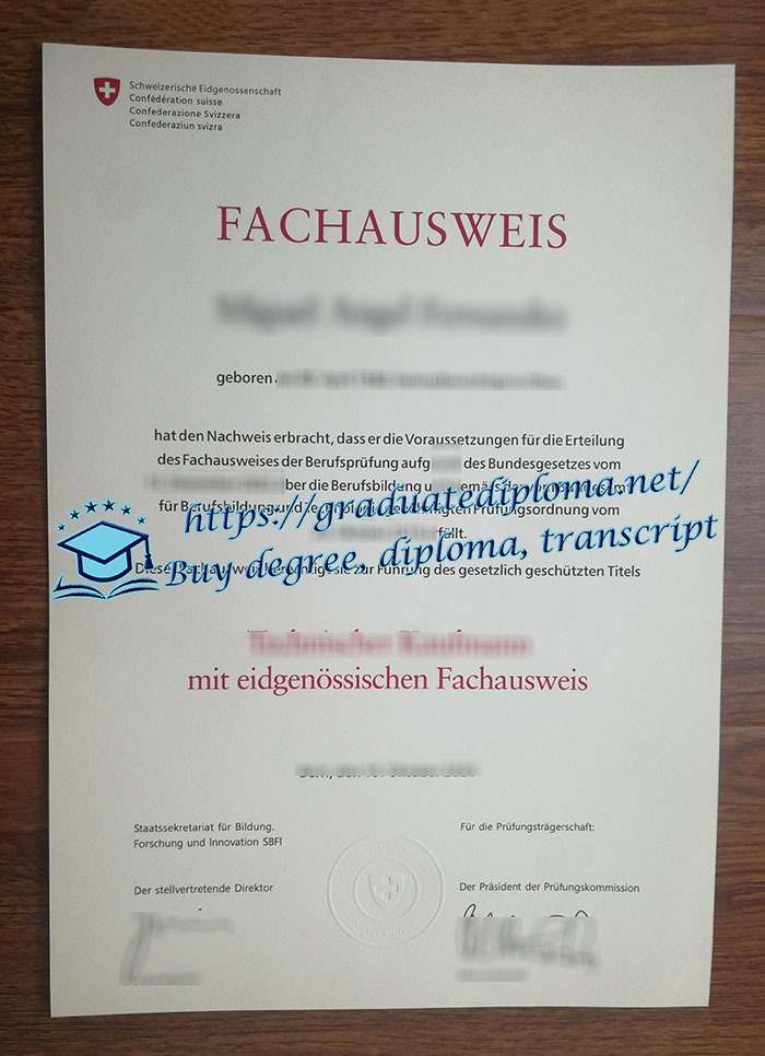 Eidg. Fachausweis