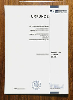 Fachhochschule Erfurt degree