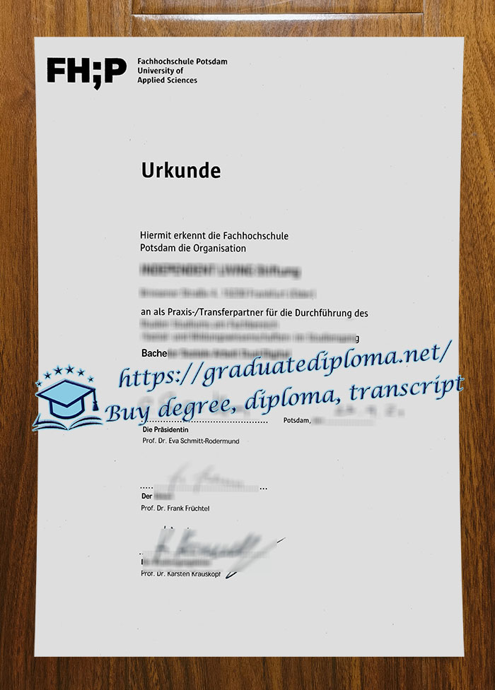 Fachhochschule Potsdam diploma