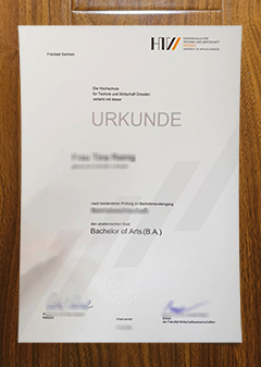 HTW Dresden degree