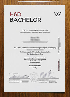 Hochschule Düsseldorf degree