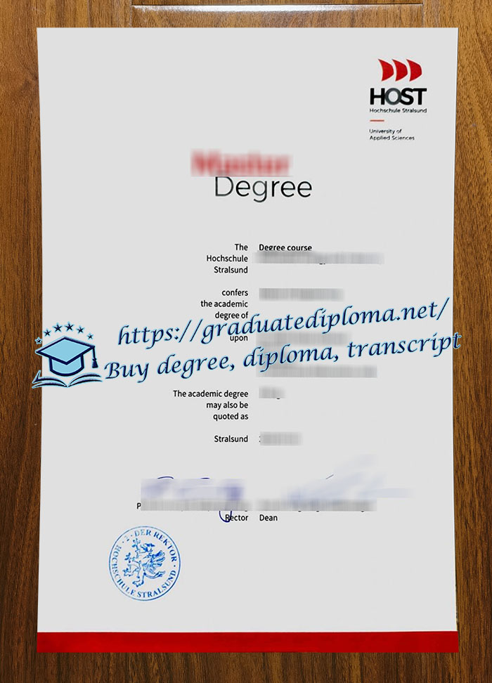 Hochschule Stralsund diploma