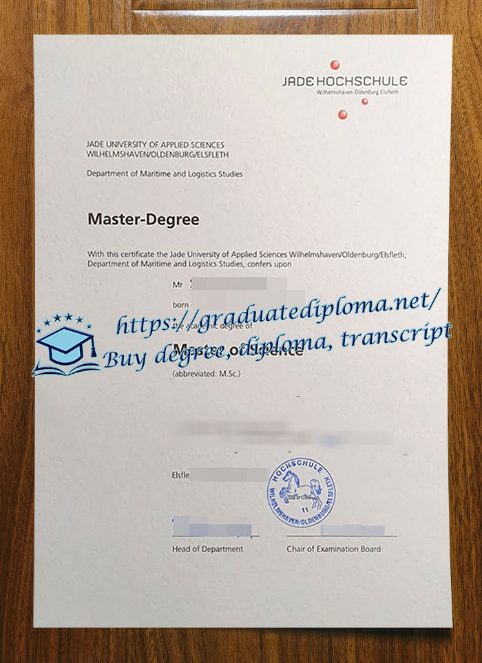 Jade Hochschule diploma