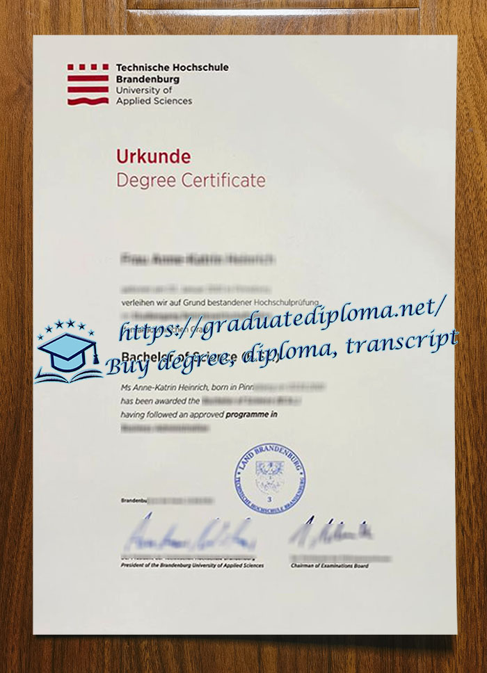 Technische Hochschule Brandenburg diploma