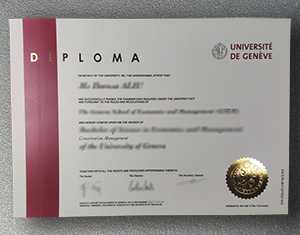 Université de Genève diploma