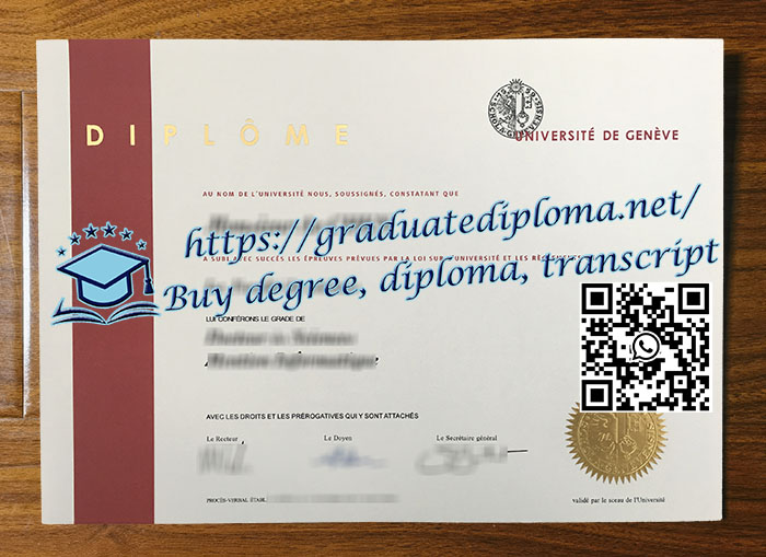 Université de Genève diploma