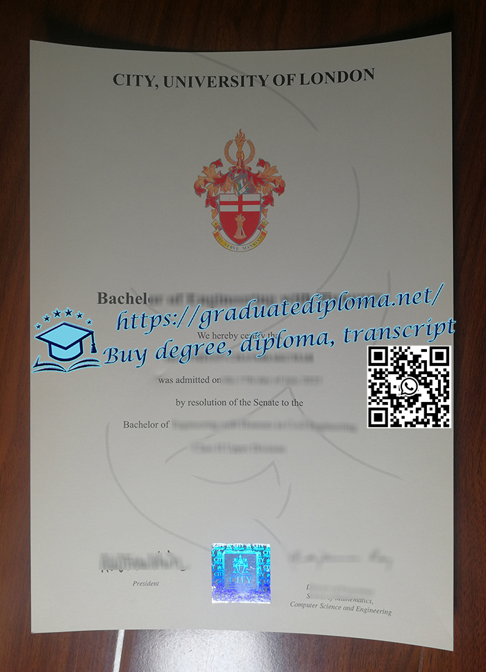 City, University of London diploma