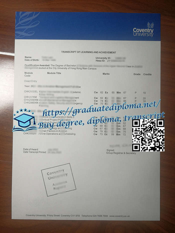 Coventry-University-transcript