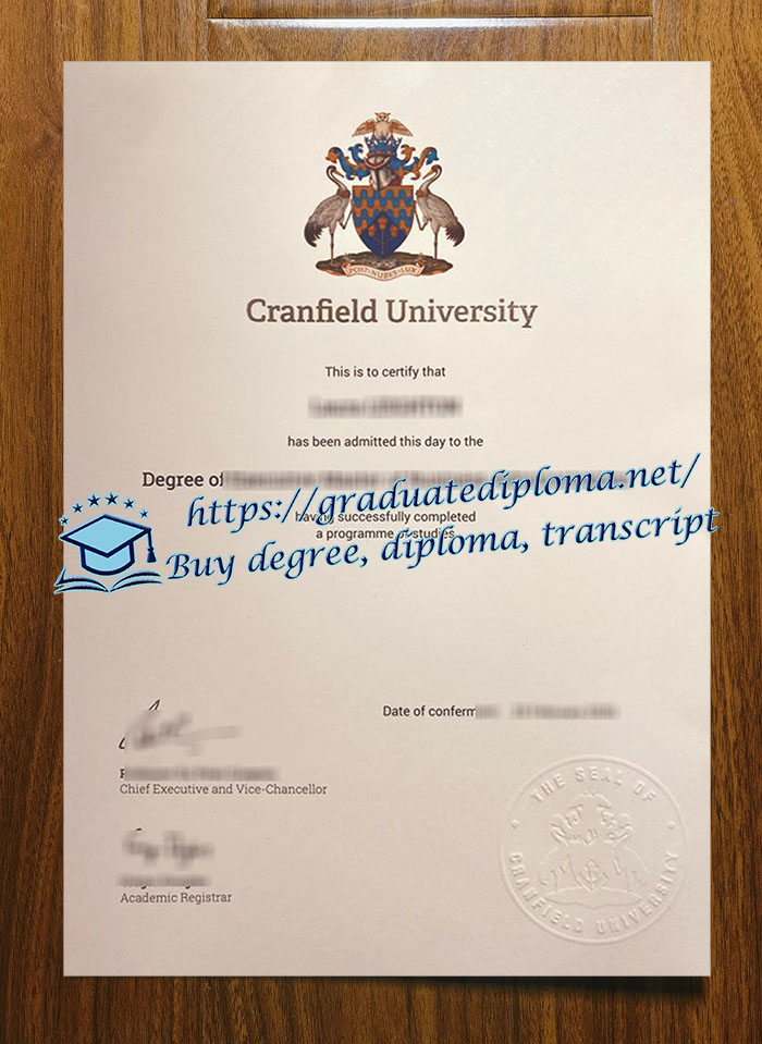 Cranfield University diploma