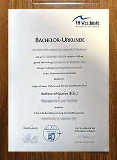 Fachhochschule Westküste degree