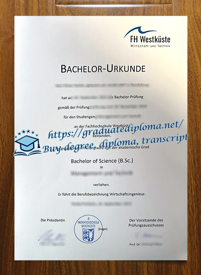 Fachhochschule Westküste diploma