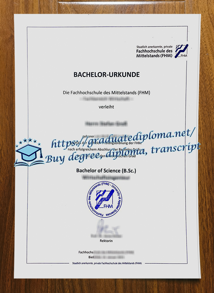 Fachhochschule des Mittelstands diploma