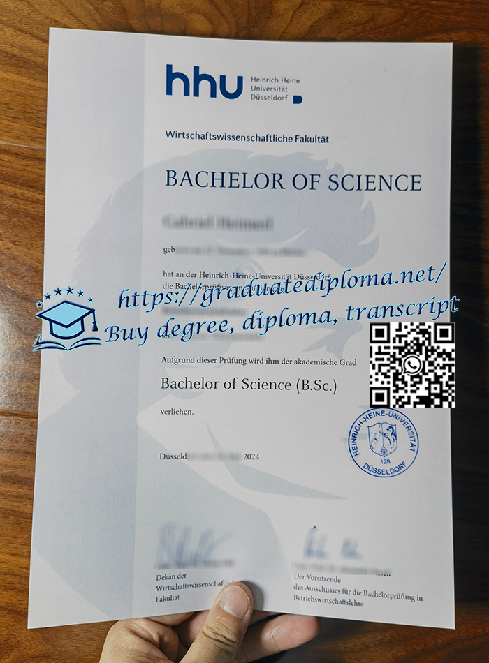 Heinrich-Heine-Universitat-Dusseldorf-diploma