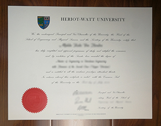 Heriot-Watt University degree