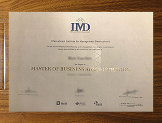 IMD Business School degree