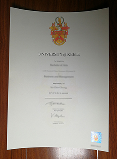 Keele University degree