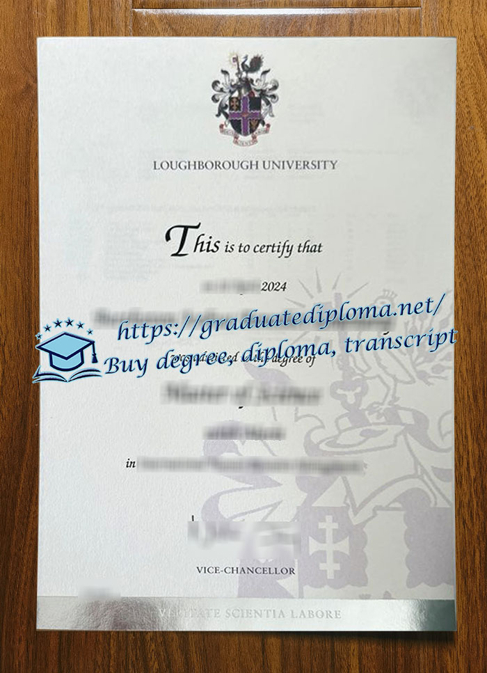 Loughborough University diploma