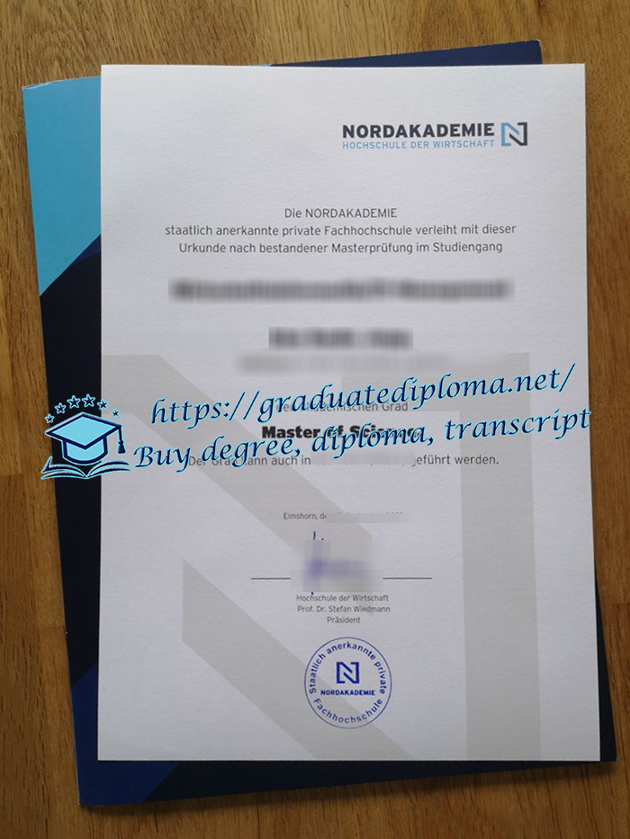 Nordakademie Hochschule der Wirtschaft diploma