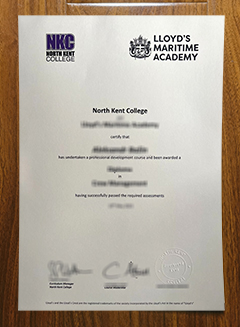 North Kent College degree