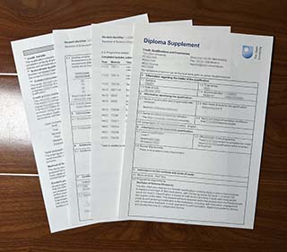 Open University transcript