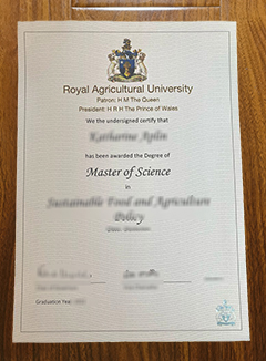 Royal Agricultural University degree