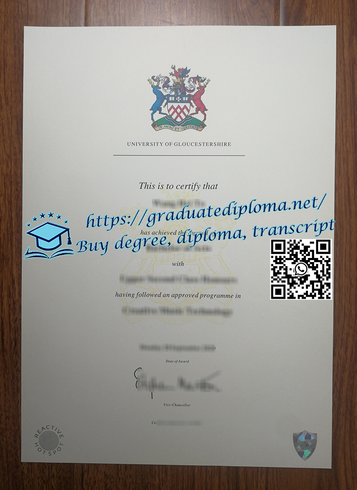 University of Gloucestershire diploma