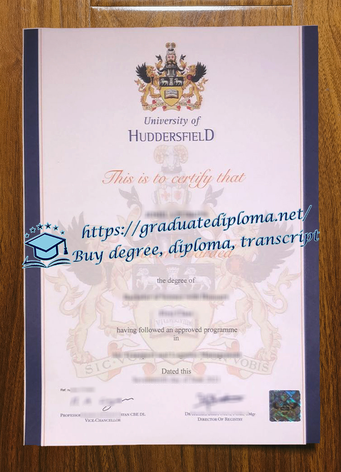 University of Huddersfield diploma