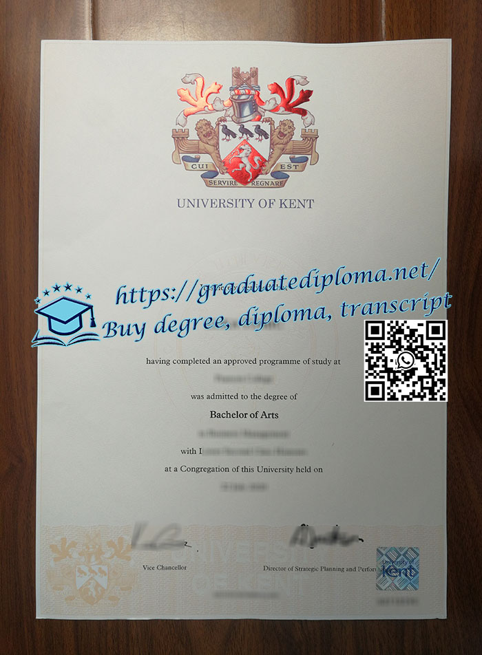 University of Kent diploma