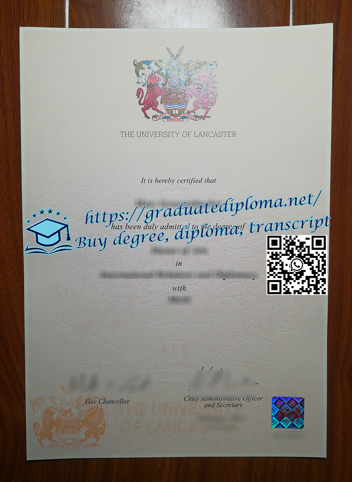 University of Lancaster diploma