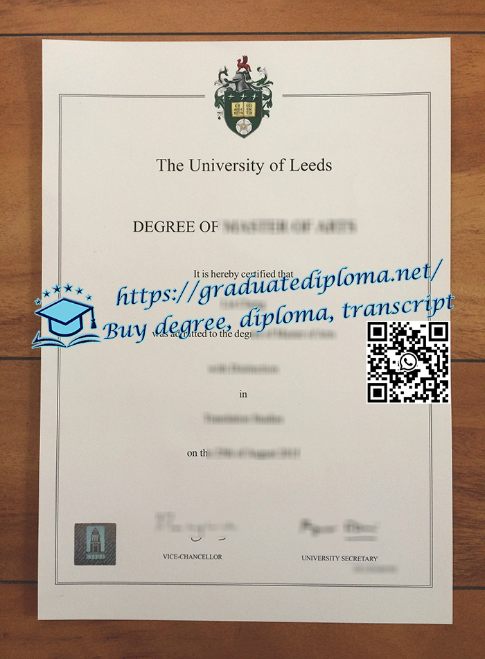 University of Leeds diploma