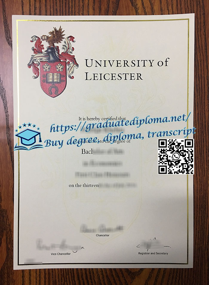 University of Leicester diploma