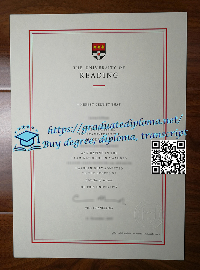 University of Reading diploma