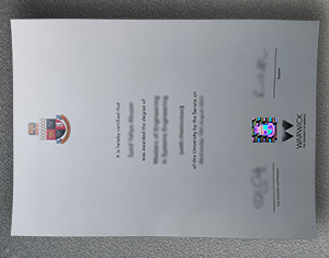 University of Warwick diploma