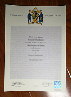 University of Wolverhampton degree