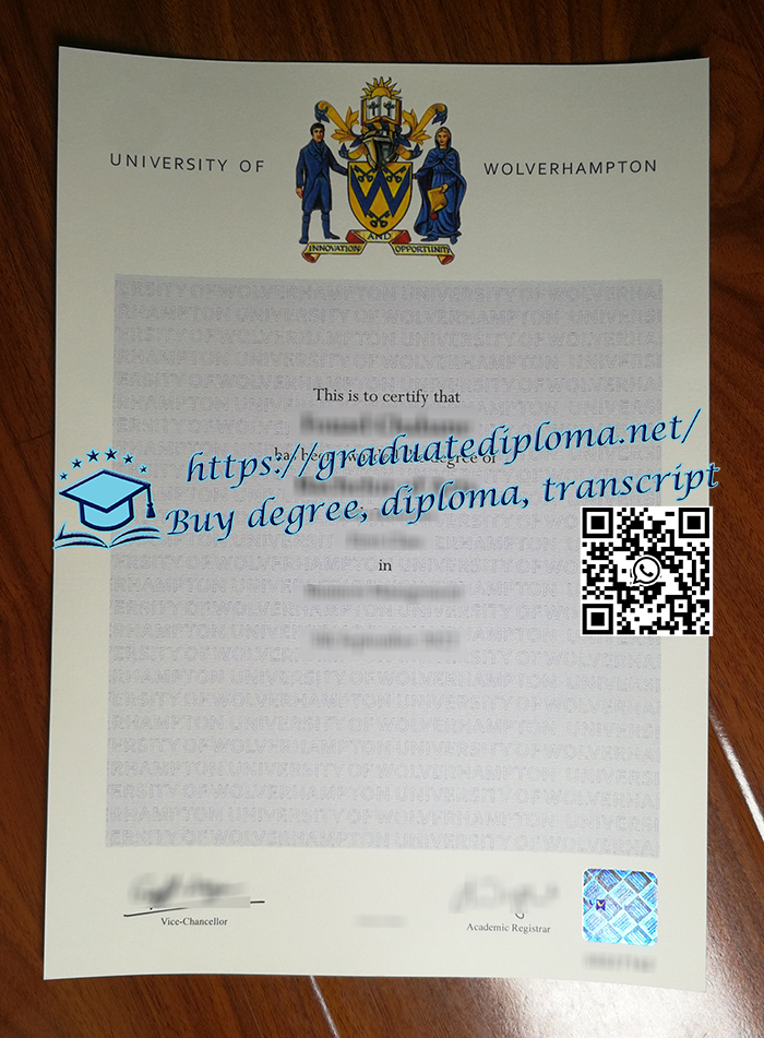 University of Wolverhampton diploma