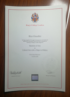 King's College London degree