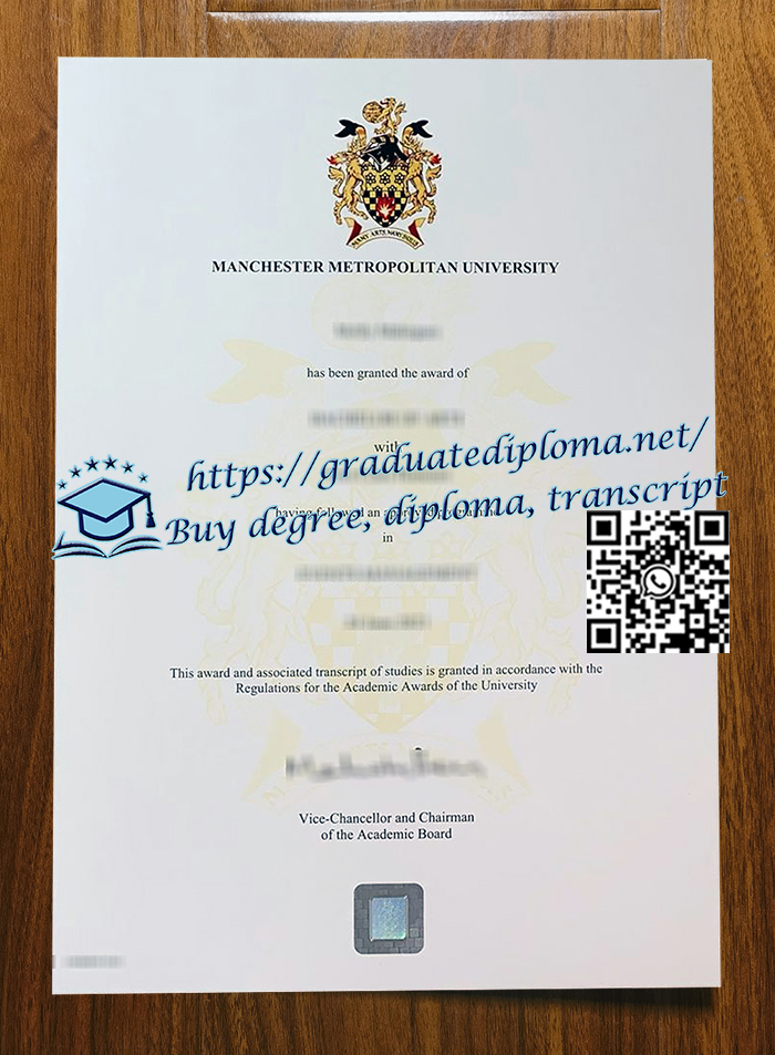 Manchester-Metropolitan-University-diploma