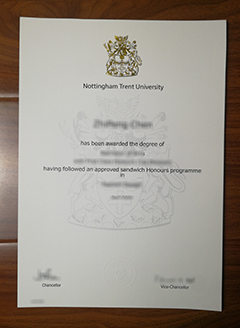 Nottingham Trent University degree