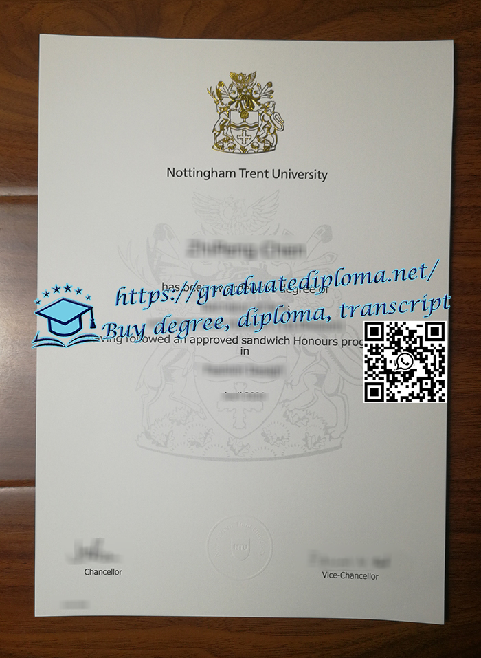 Nottingham Trent University diploma