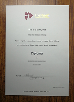 Tresham College of Further and Higher Education degree